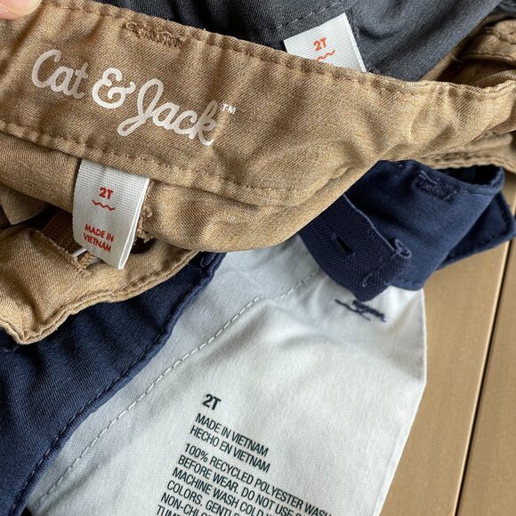 Cat & Jack Bundle of Toddler Chino Shorts - Size 2T - Picture 8 of 8